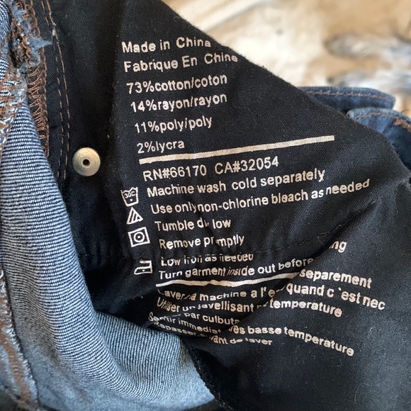 BDG High Rise Cigarette Super Skinny Stretchy Jeans dark indigo urban outfitters - Picture 5 of 8